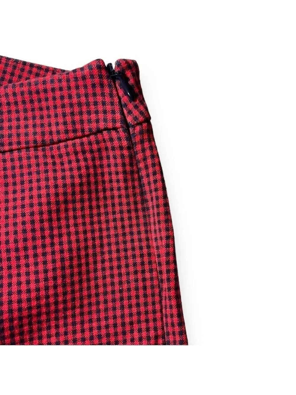 Talbots Women’s Chatham Ankle Pants Red Plaid Size 8P
